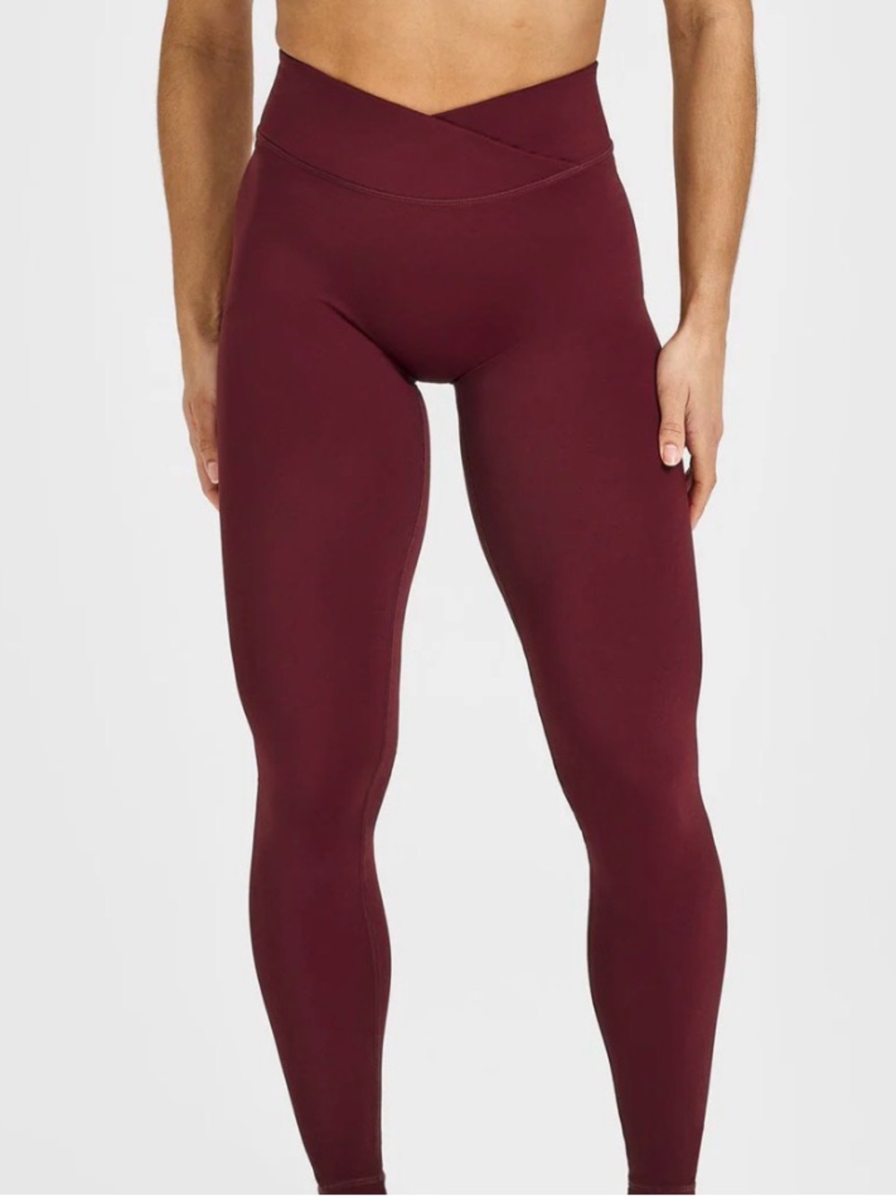 ONER ACTIVE UnifiedMove Wrap Legging in Berry Bloom - Picture 4 of 5